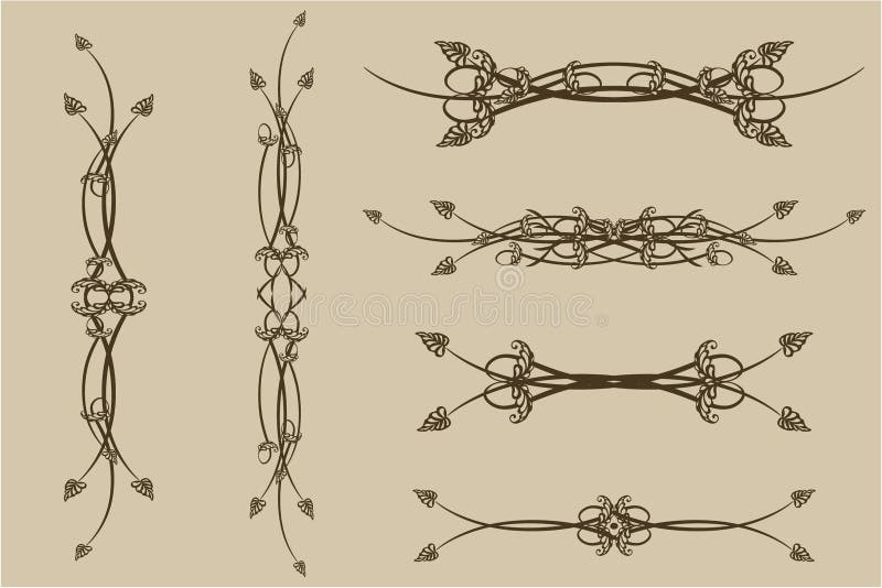 Set of patterns for design