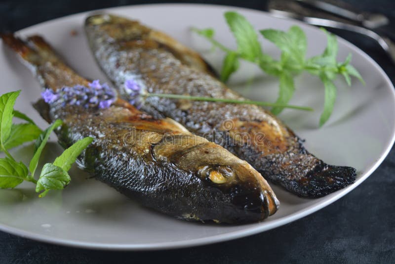 Baked Mediterranean Sea Bass