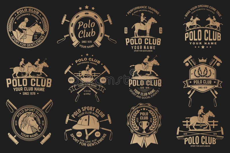 Polo Logos Stock Illustrations – 117 Polo Logos Stock Illustrations,  Vectors & Clipart - Dreamstime