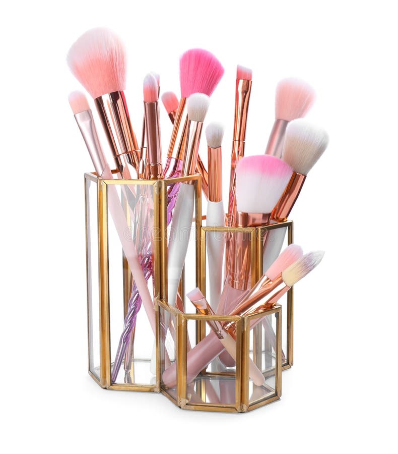 Set of Professional Makeup Brushes on Background Stock Photo Image of collection, brush 170704246