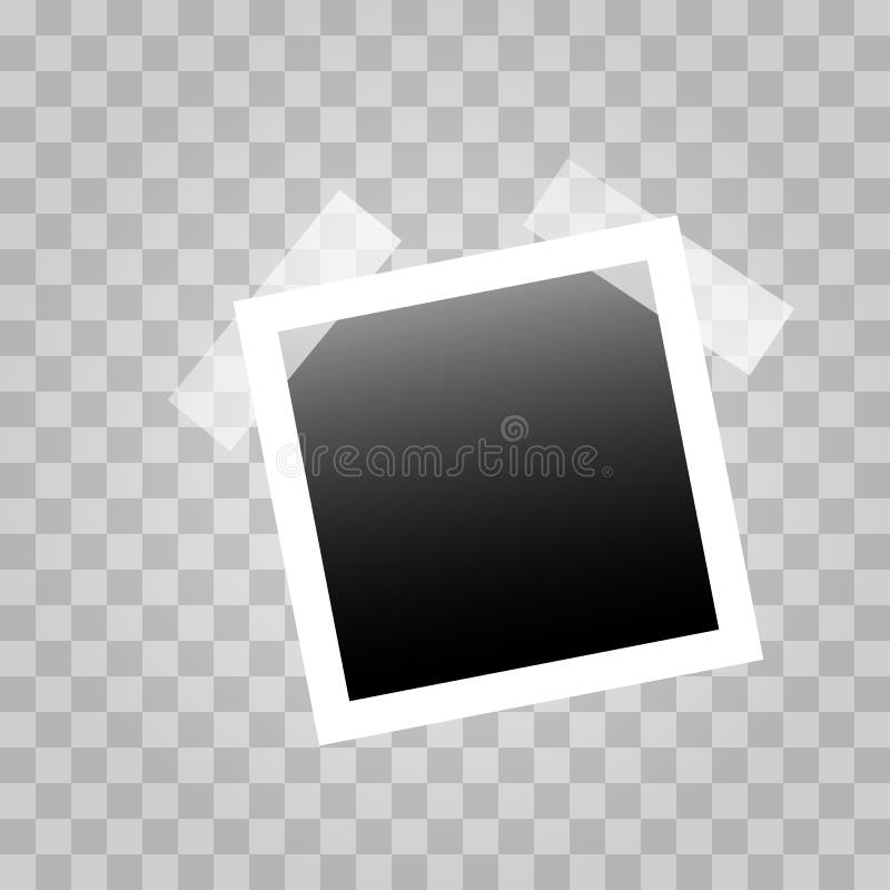 Frames photo collage. stock illustration