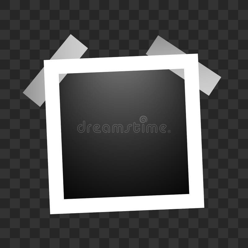 Frames photo collage. stock illustration