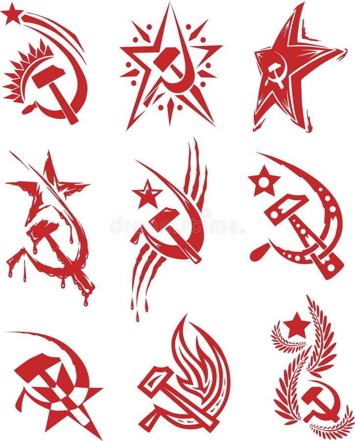 Ussr Old School Tattoo Vector Collection Stock Vector (Royalty Free)  1701691576 | Shutterstock