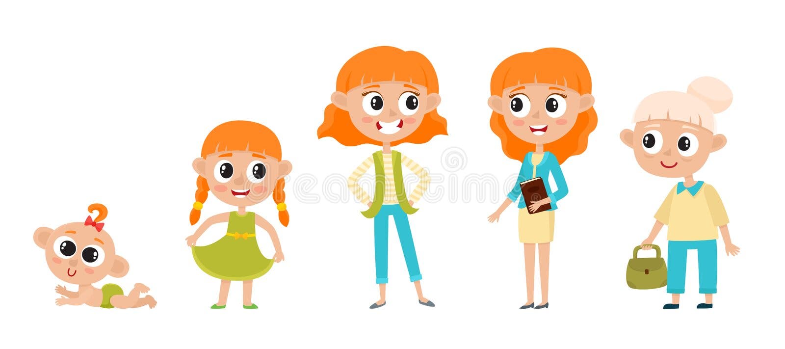 Girl To Woman Growing Up Stock Illustrations – 96 Girl To Woman Growing Up  Stock Illustrations, Vectors & Clipart - Dreamstime