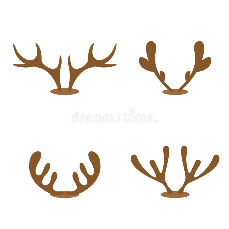 Set of reindeer antlers