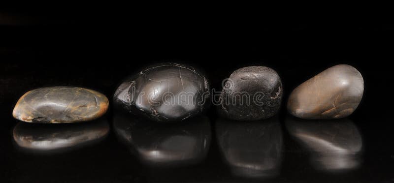 Set of river stones