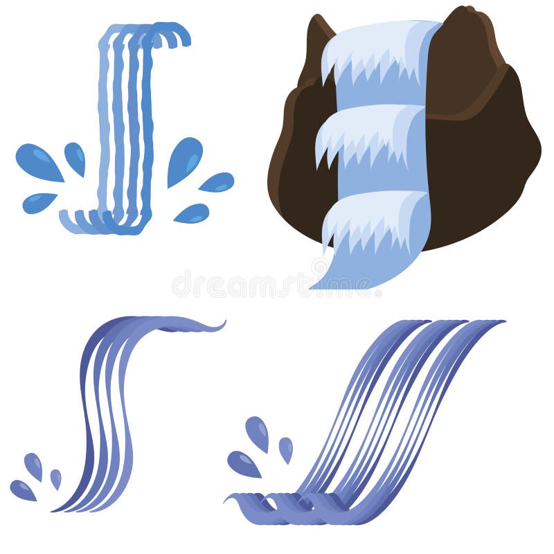 Set Różne siklaw ikony ilustracji Set Różne siklaw ikony ilustracji