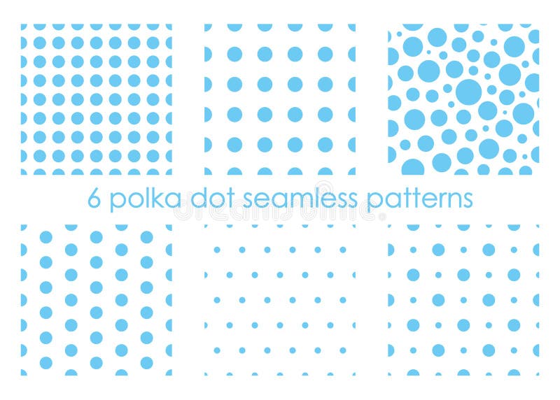 Blue Polka Dot Backgrounds Stock Illustrations – 1,511 Blue Polka Dot ...