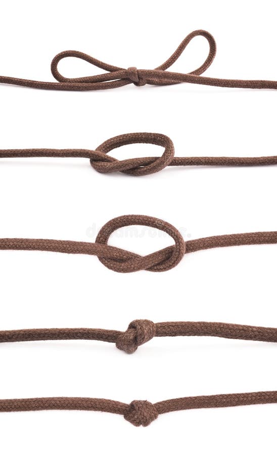 leather shoelace knot