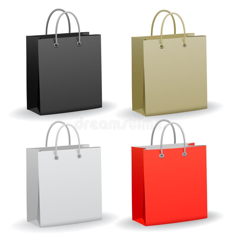 Set of shopping bag