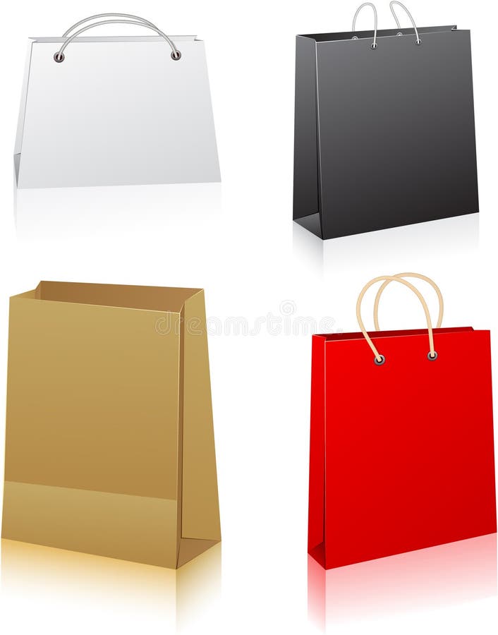 Shopping Bag Stock Illustrations – 201,171 Shopping Bag Stock