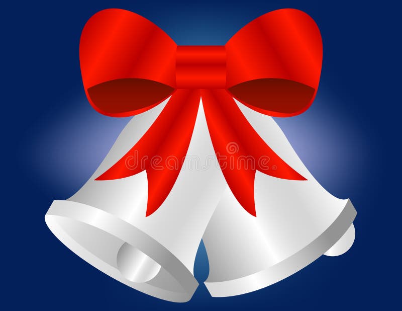 Silver bells stock vector. Illustration of glitter, crystal - 22144955