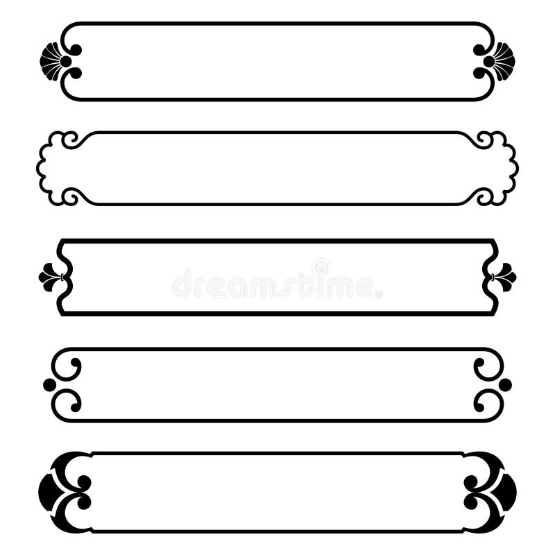 Border and frame designs stock vector. Illustration of frame