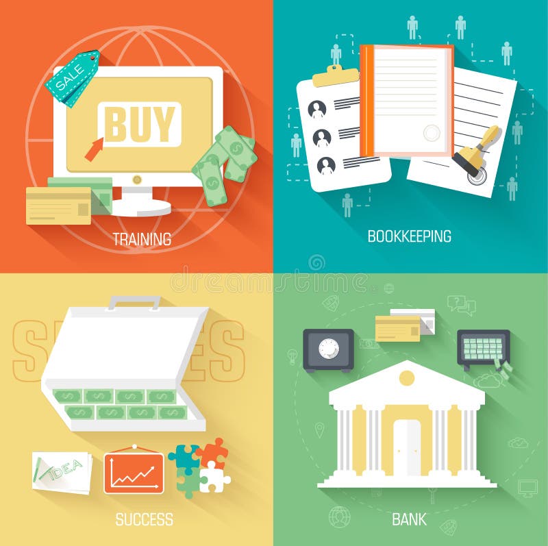 Set of social business life icons design. Vector