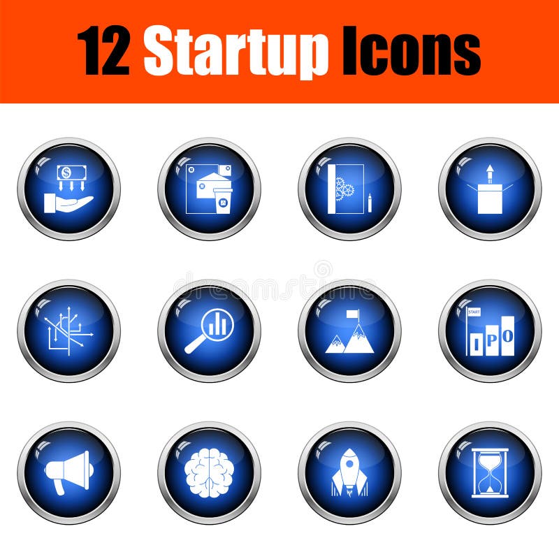 120 Icons of Startup, Business, Communication, Analytics, Teamwork ...