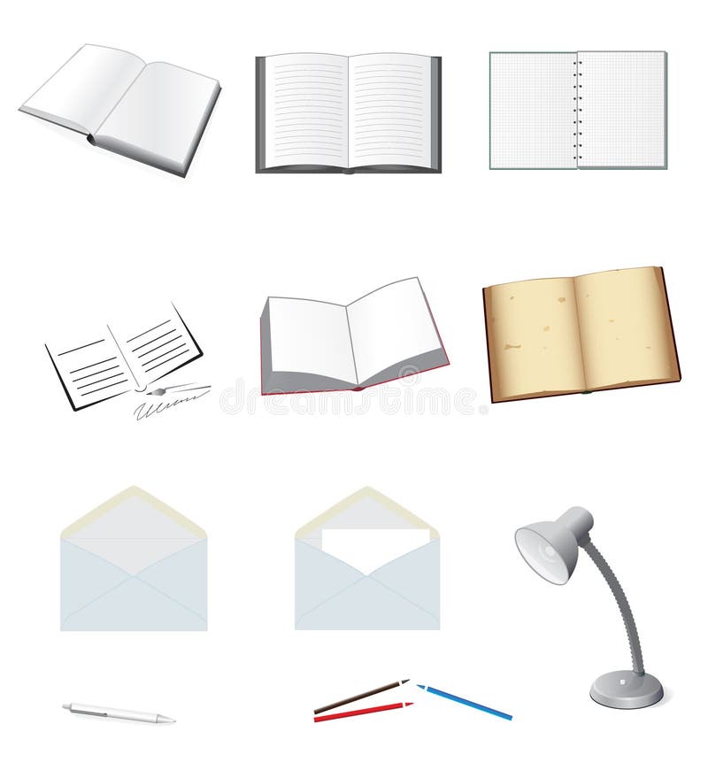 A set of stationery