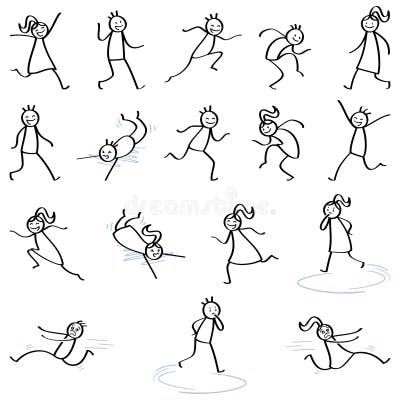 Stick Figures Stock Illustrations – 6,935 Stick Figures Stock ...