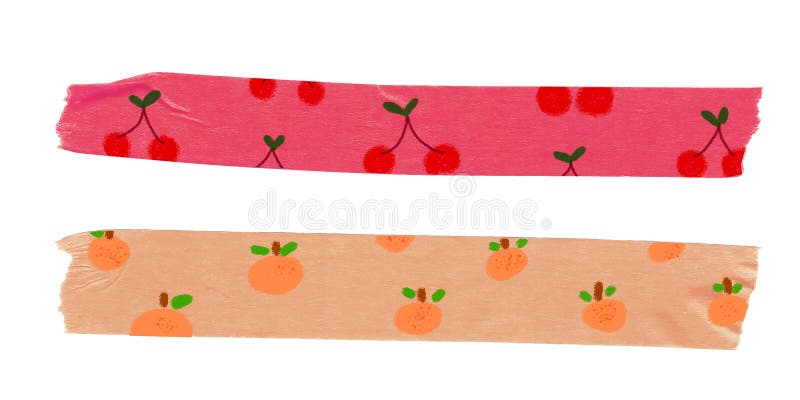 1 5cm 2m Fruit And Meat Lot Pet Transparent Washi Tape Set - Temu