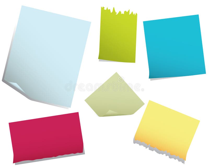 Set of stickers royalty free illustration