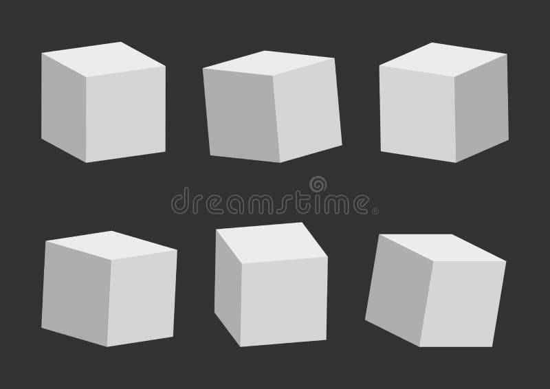 Set szarzy sze?ciany, 3D model, inna perspektywa i k?t, r?wnie? zwr?ci? corel ilustracji wektora ilustracja wektor Set szarzy sze?ciany, 3D model, inna perspektywa i k?t, r?wnie? zwr?ci? corel ilustracji wektora ilustracja wektor