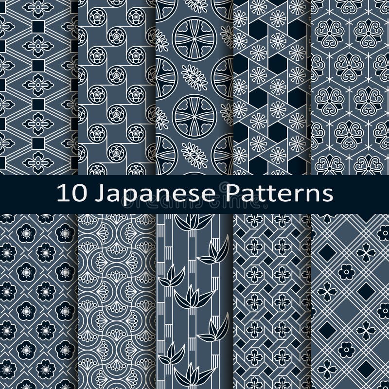 Vector Background With Sewing Patterns Stock Illustration