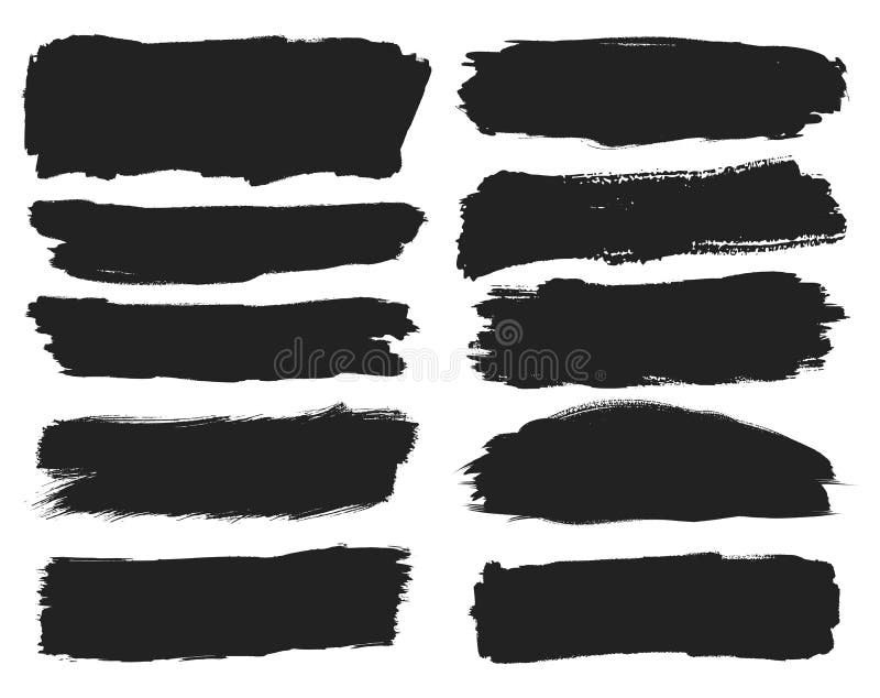 Download Grunge Thick Stroke Border Vec Stock Vector - Illustration ...