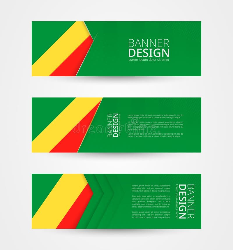 Set Of Three Horizontal Banners With Flag Of Dr Congo Web Banner Design Template In Color Of Drc Flag Stock Vector Illustration Of Icon Advertising Set Of Three Horizontal Banners With Flag Of Dr Congo Web Banner Design Template In Color Of Drc Flag Stock Vector Illustration Of Icon Advertising