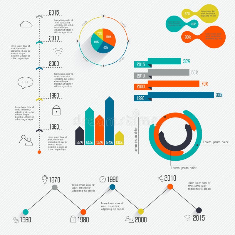 set-of-timeline-infographic-design-templates-stock-vector-illustration-of-graph-infochart