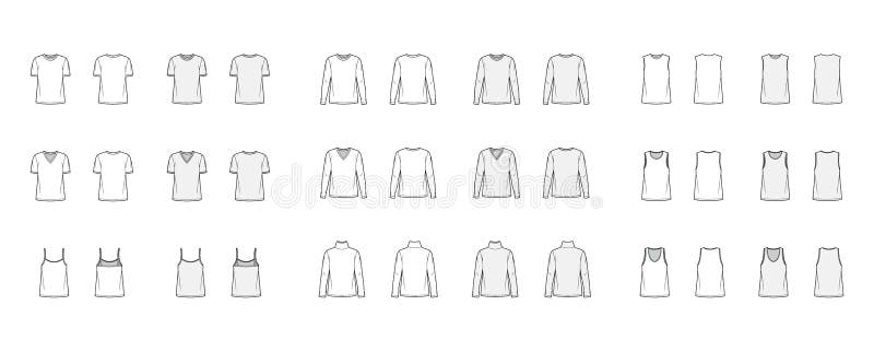 Flat sketch croquis sheets