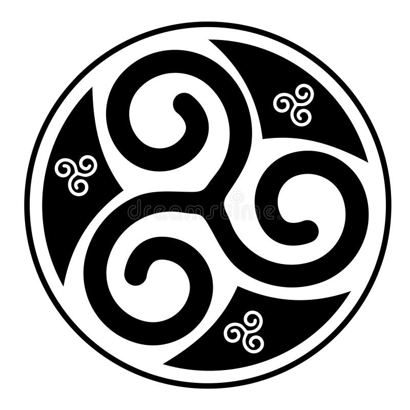 Pagan Symbol Triskelion Stock Illustrations 158 Pagan Symbol