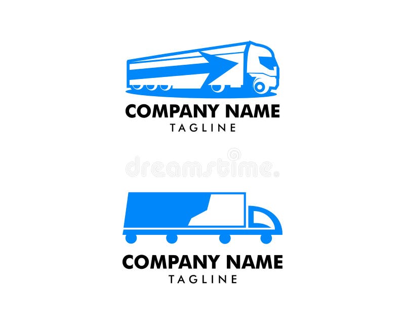 Set of Truck Delivery Cargo Logo design vector template vector illustration Set of Truck Delivery Cargo Logo design vector template vector illustration