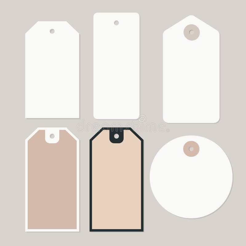 Set of Blank Vintage Frames, Tags and Labels, S Stock Vector ...