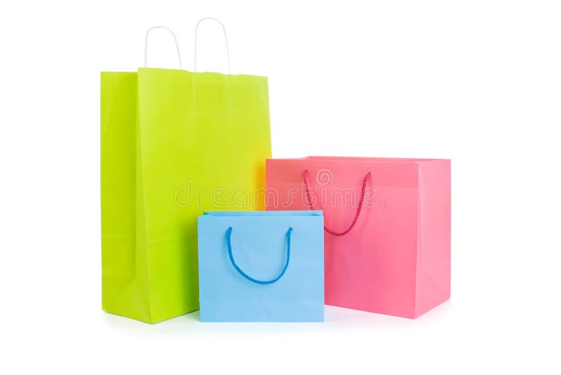 Set of Various Shopping Bags Stock Photo - Image of sale, bags: 6706044