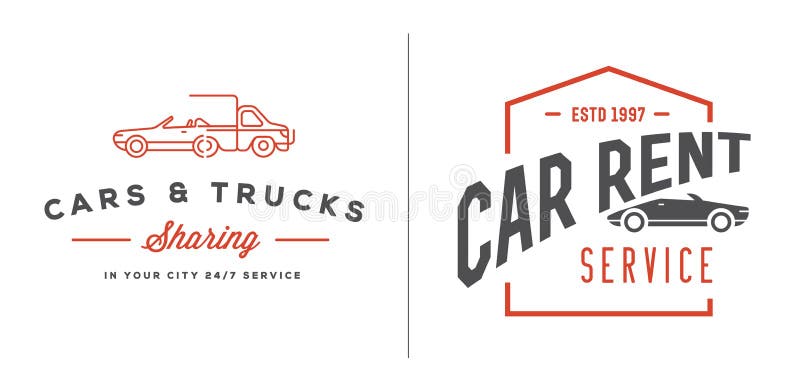 Car Rental Logo Stock Illustrations 1 365 Car Rental Logo Stock