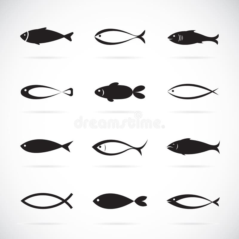Fishing Icon - Download in Colored Outline Style