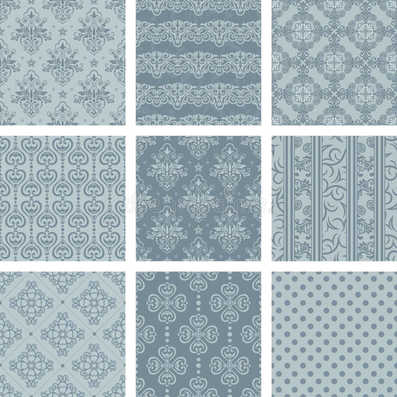 Set of vector paper for scrapbook royalty free illustration