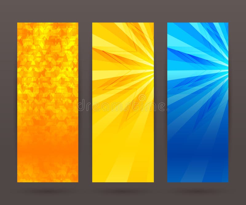 Set vertical banner background template layout flyer43 royalty free illustration Set vertical banner background template layout flyer43 royalty free illustration