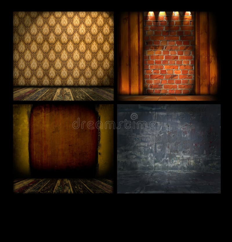 Set of Vintage Backgrounds