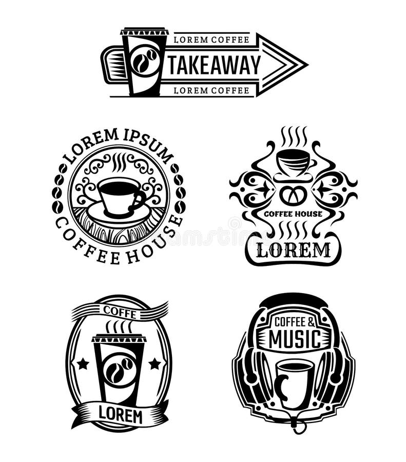Set of vintage beef labels, logos and badges. stock illustration Set of vintage beef labels, logos and badges. stock illustration