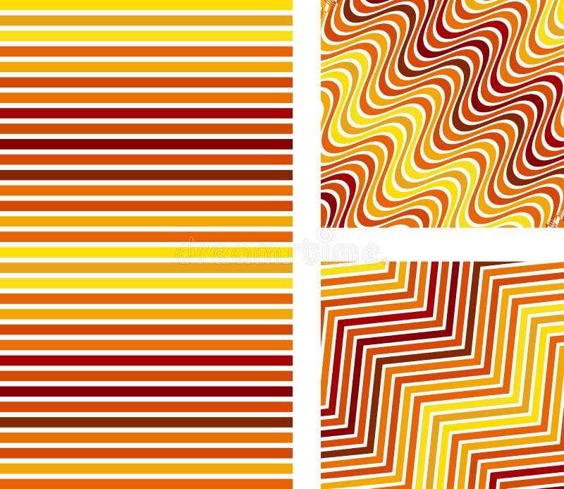 Set Abstract Color background. line pattern for fabric. stock illustration