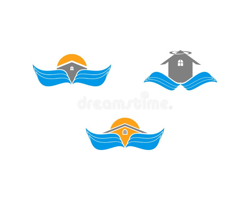 Wing House Vector Logo stock vector. Illustration of abstract 141196214