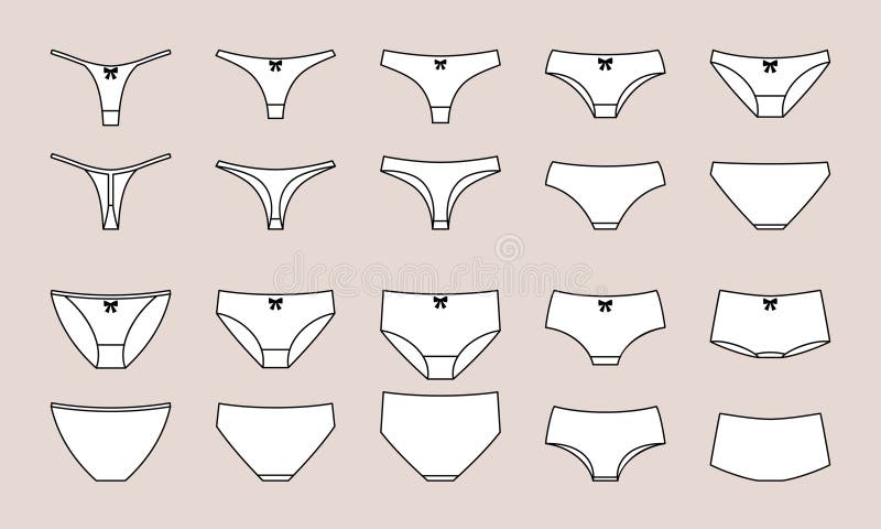 https://thumbs.dreamstime.com/b/set-women-underwear-types-panties-bikini-string-tanga-underclothing-vector-collection-illustration-woman-body-287080383.jpg