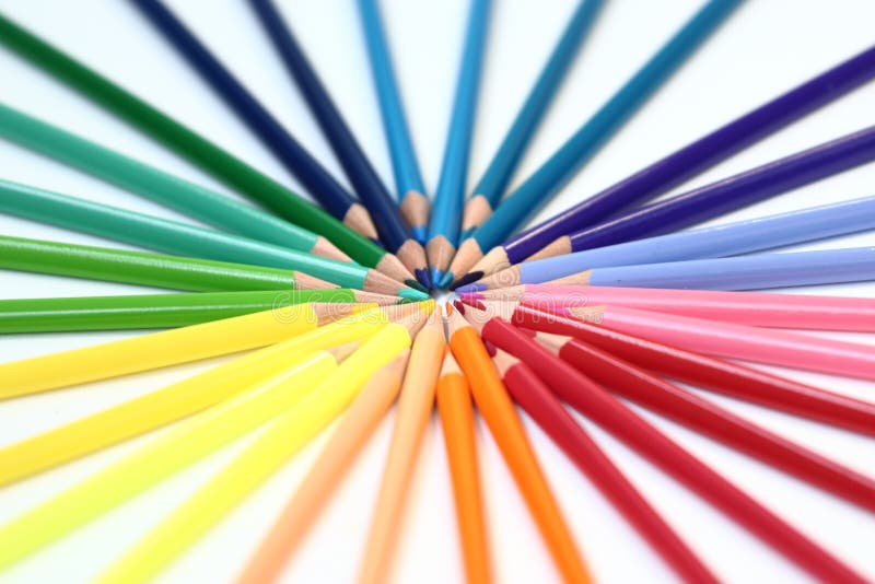 a set wooden colour pencils royalty free stock photo a set wooden colour pencils royalty free stock photo