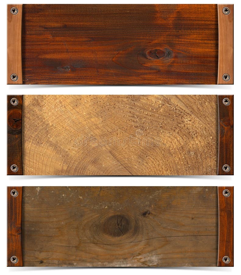 Set of Wooden Headers