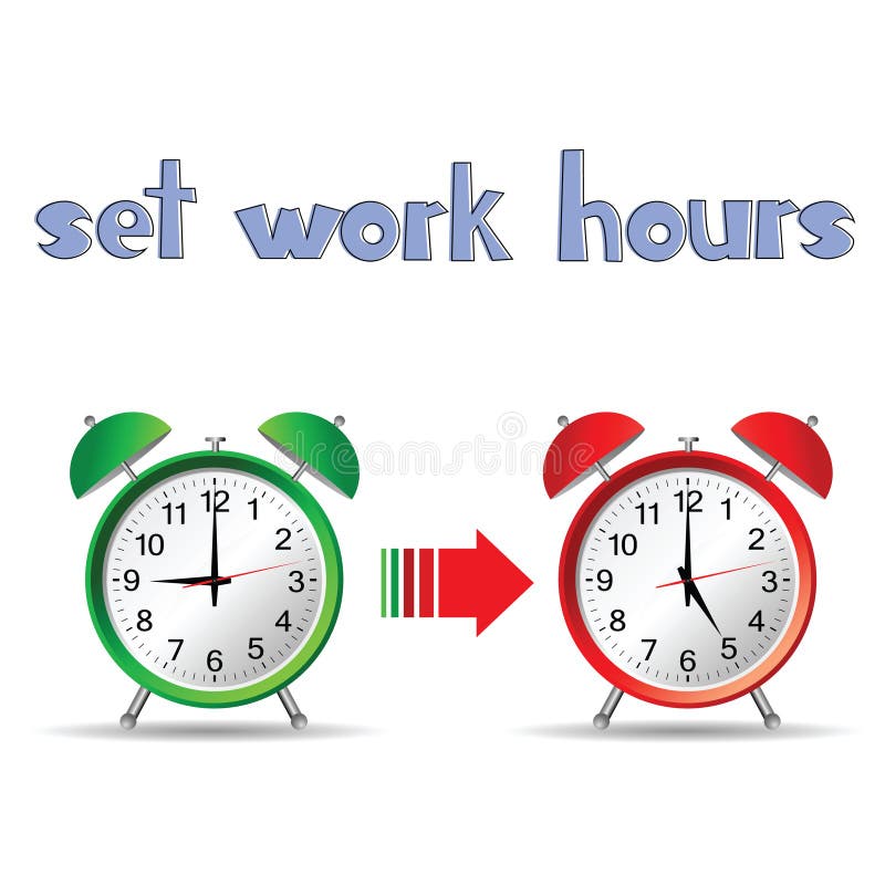 Work Hours Stock Illustrations – 14,756 Work Hours Stock Illustrations, Vectors & Clipart - Dreamstime