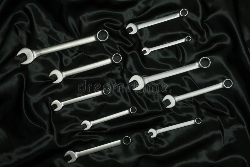 Set of wrenches stock image. Image of equipment, mechanic 81910335