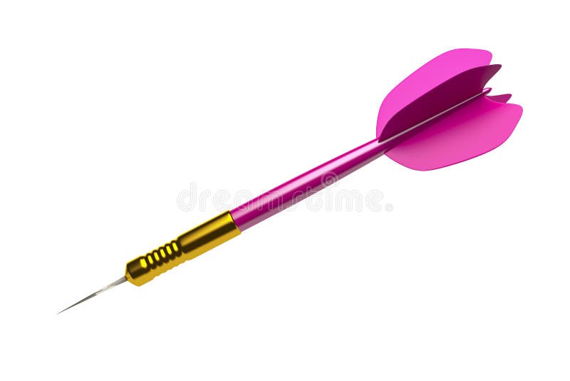 Seta do dardo ilustração do vetor