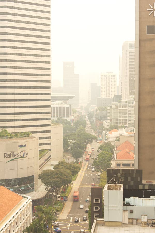 settembre 2019 North Bridge Road Singapore Asciugatura intorno al municipio immagini stock settembre 2019 North Bridge Road Singapore Asciugatura intorno al municipio immagini stock