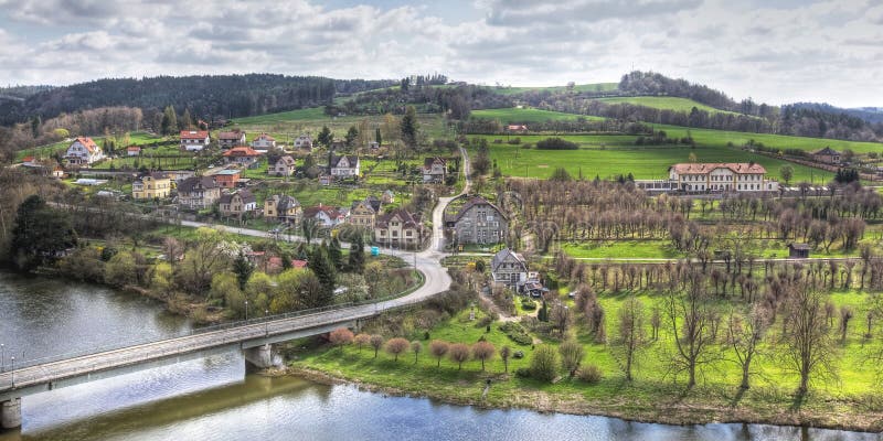 Settlement near the river