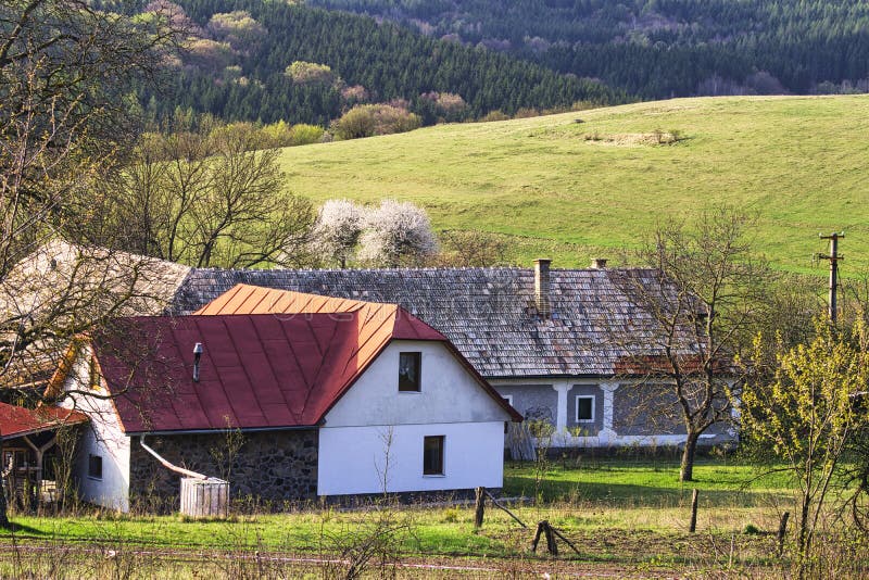 Osídlenie v Ostrozkých horách na Slovensku počas jari